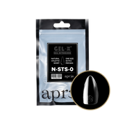 Gel-X® Natural Stiletto Short Refill Bag – Size 0 (50pcs)