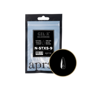 Gel-X® Natural Stiletto Extra Short Refill Bag – Size 9 (50pcs)