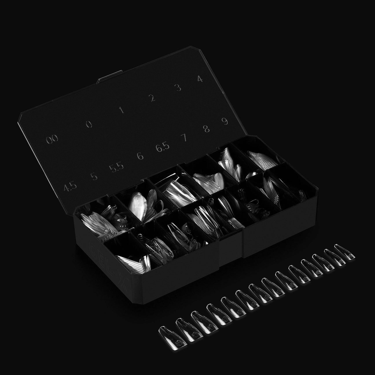 Gel-X Sculpted Coffin Long Box of Tips 2.0 (600pcs)