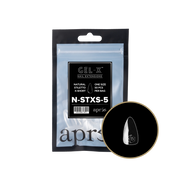 Gel-X® Natural Stiletto Extra Short Refill Bag – Size 5 (50pcs)