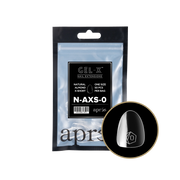 Gel-X® Natural Almond Extra Short Refill Bag – Size 0 (50pcs)