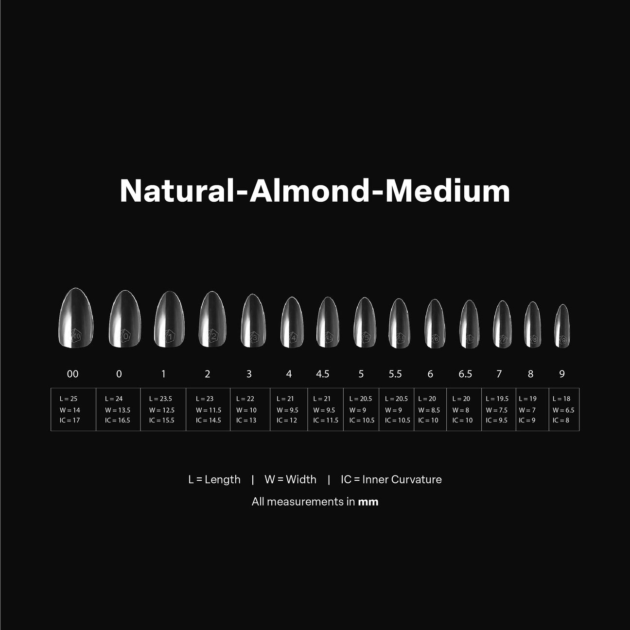 Gel-X Natural Almond Long Box of Tips 2.0 (600pcs)