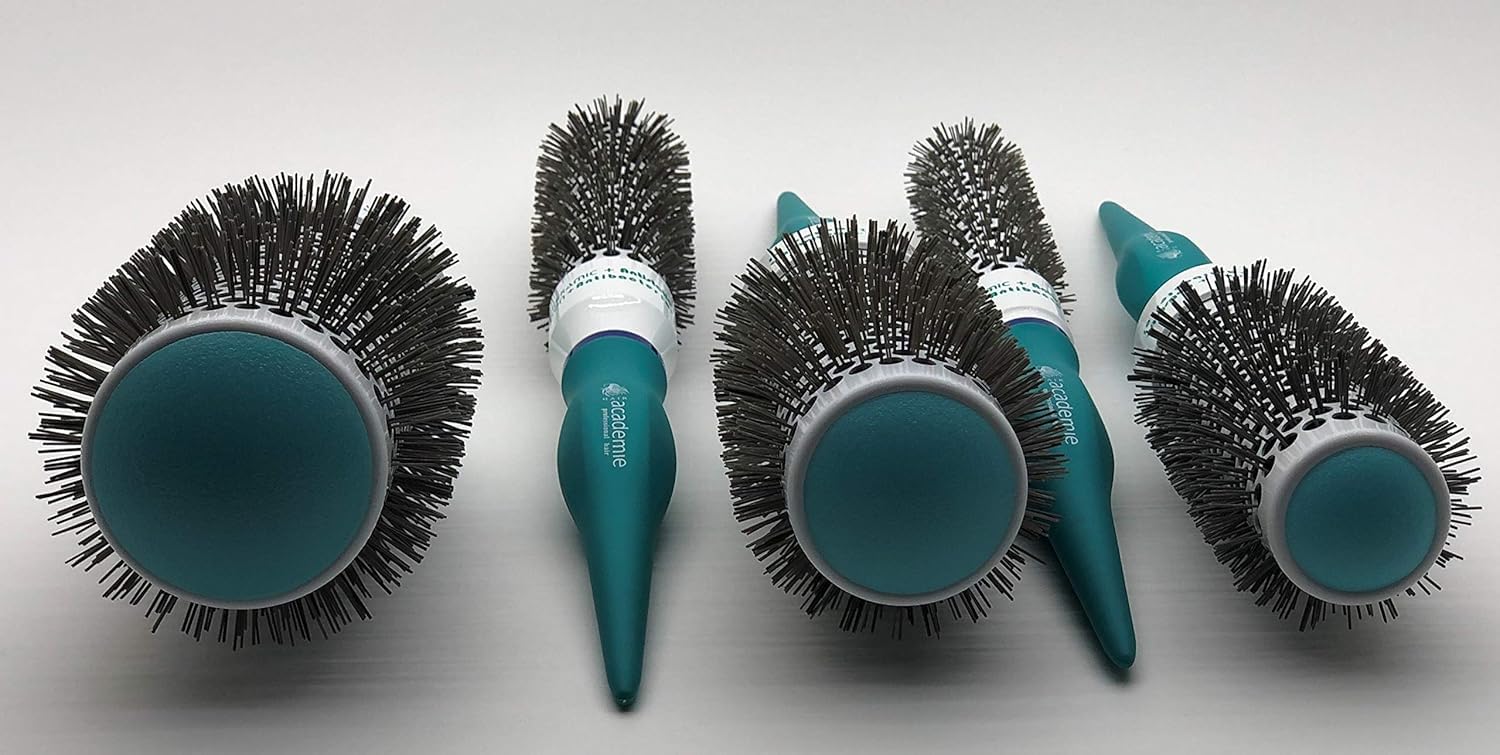 Thermal Round Hair Brush (X-Small 20mm, Green)