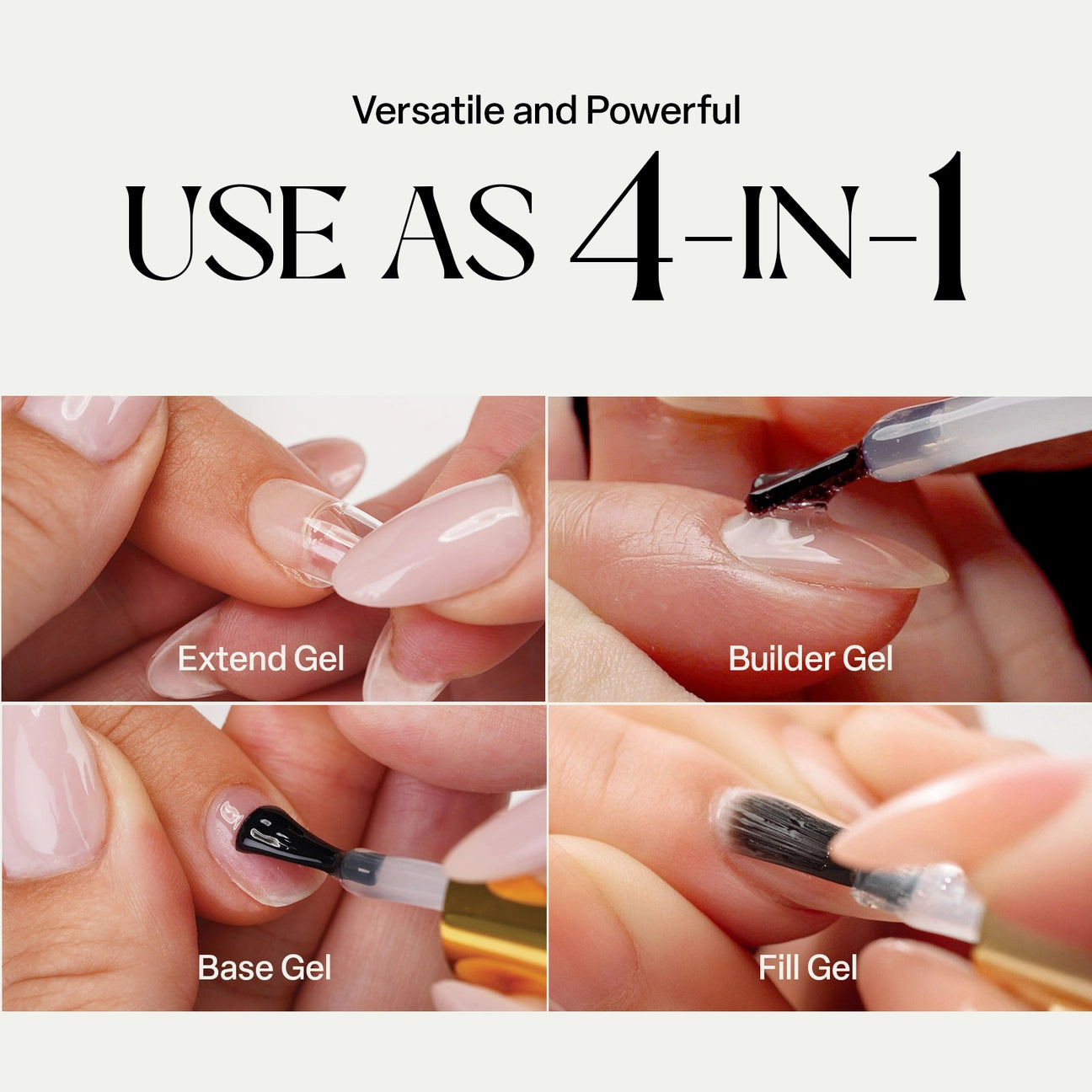 Extend Gel In Bottle (Gold) 30ml
