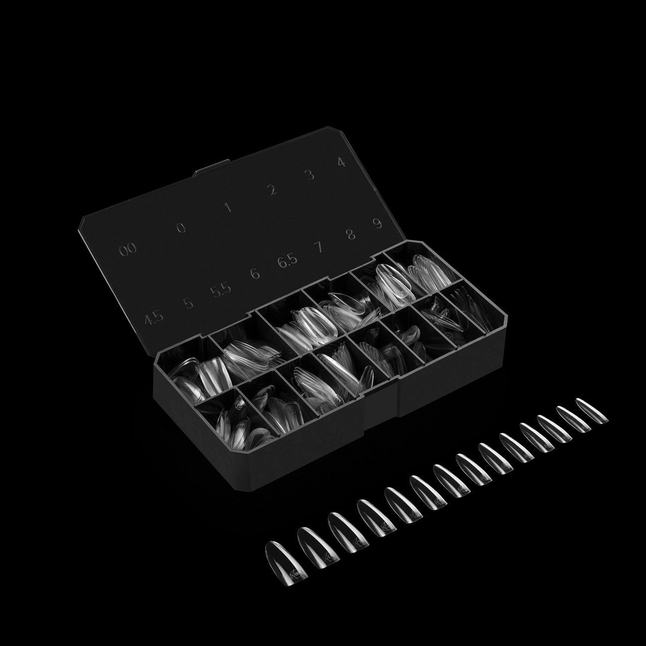 Gel-X® Sculpted Round Long Nail Tips – Mini Box (280pcs)