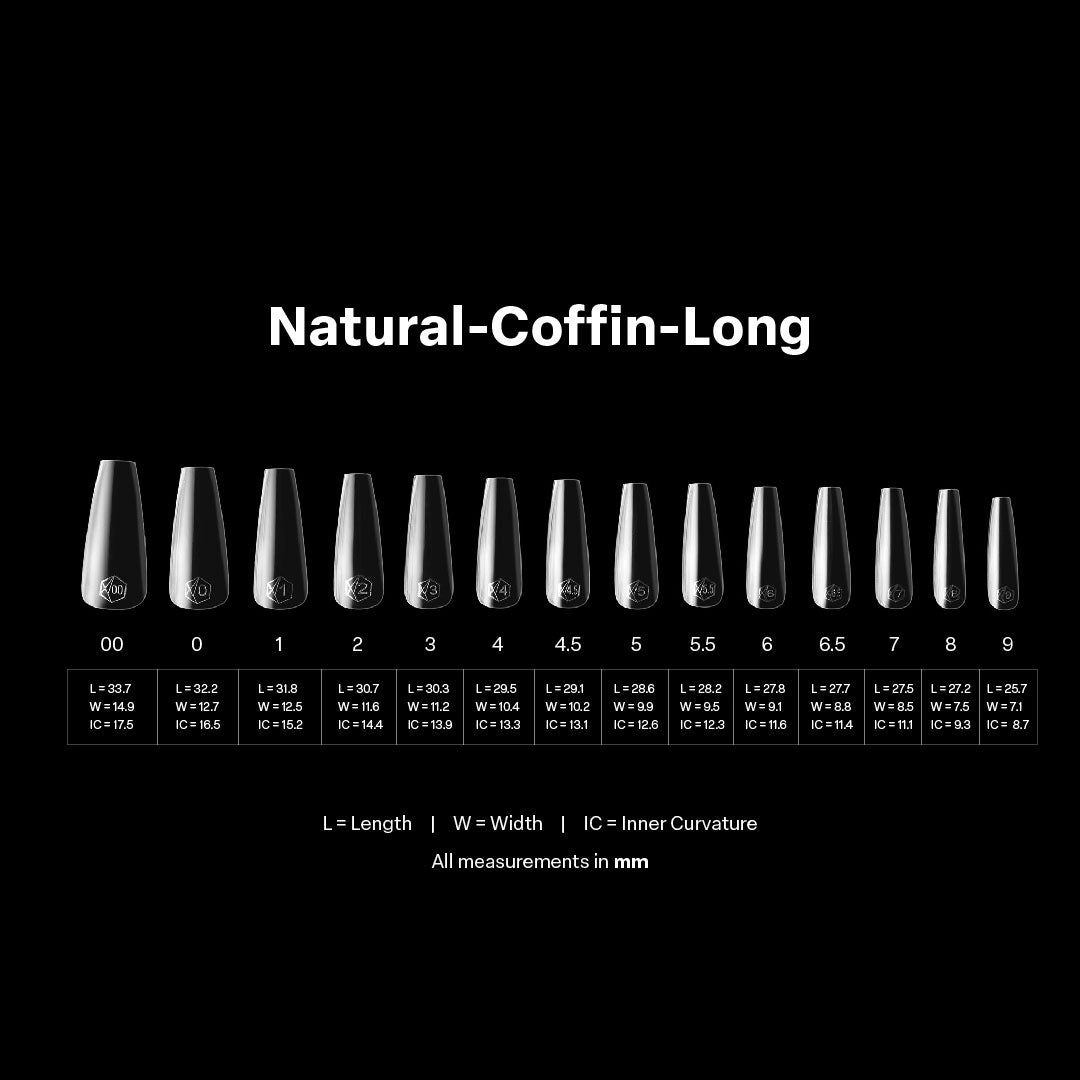 Gel-X Natural Almond Long Box of Tips 2.0 (600pcs)