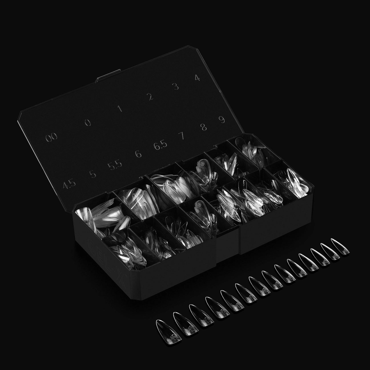 Gel-X Natural Coffin Medium Box of Tips 2.0 (600pcs)