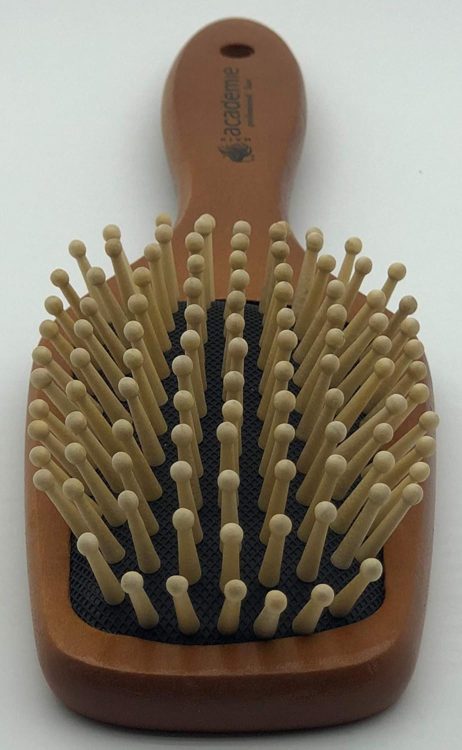 Hair Academie Wooden Paddle Antystatic Hair Brush with Bamboo Bristles for Massag