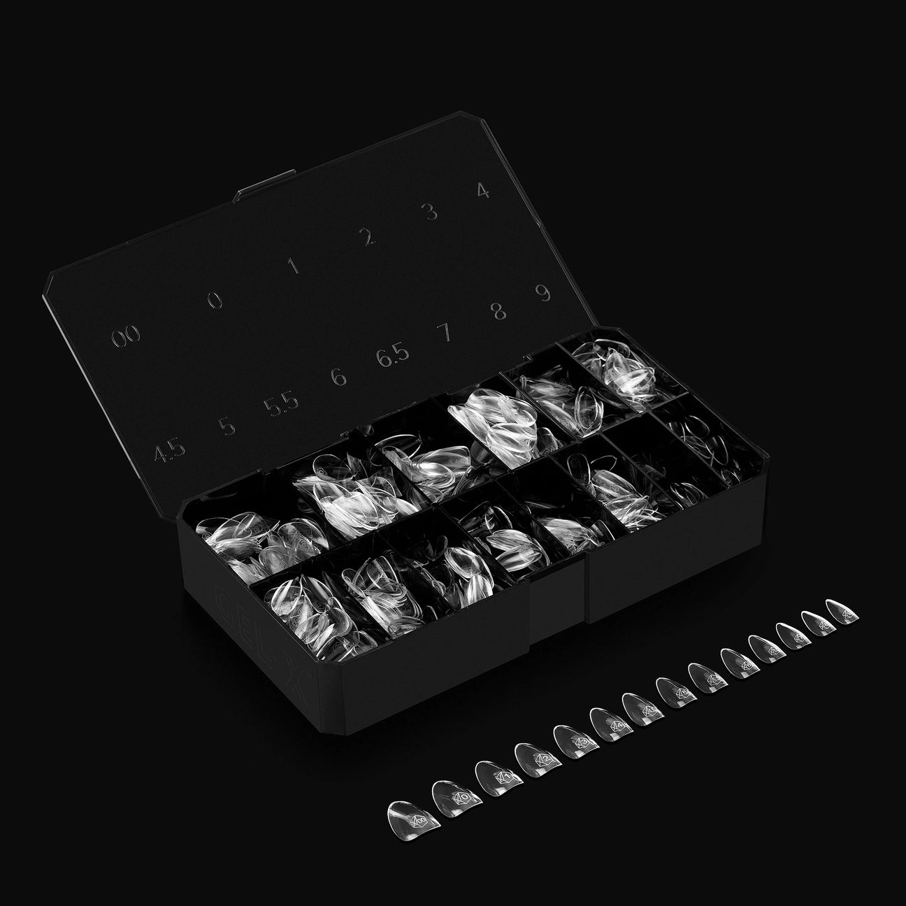 Gel-X Natural Coffin Medium Box of Tips 2.0 (600pcs)