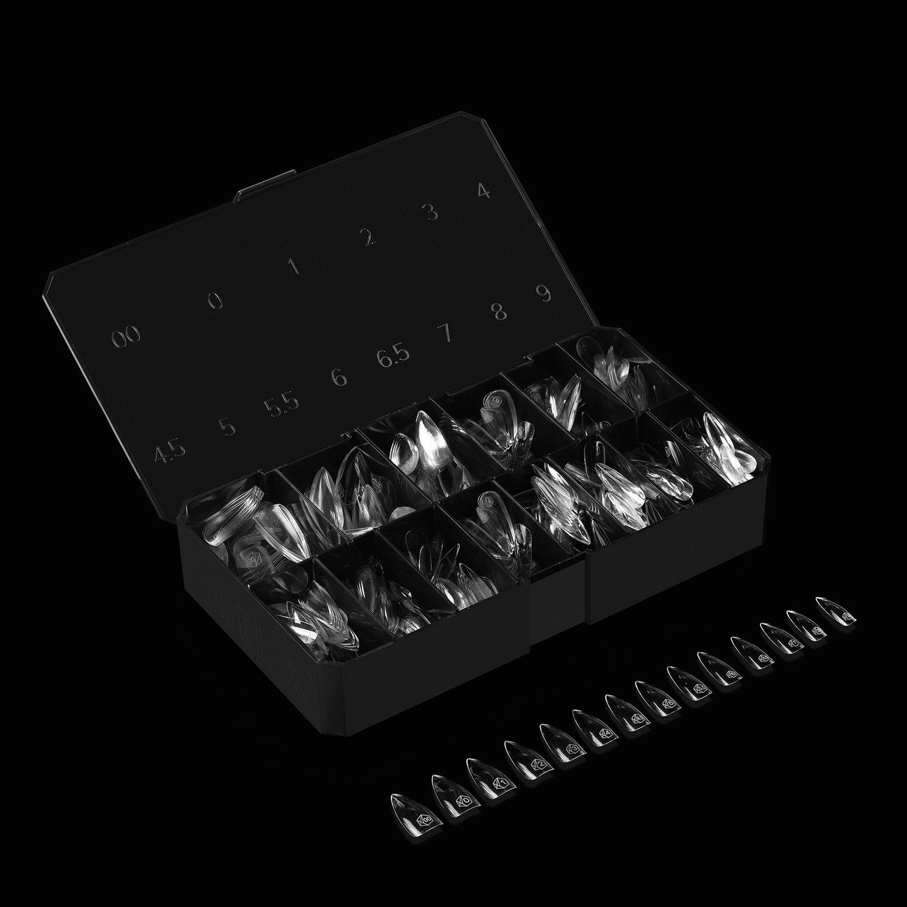 Gel-X Natural Coffin Medium Box of Tips 2.0 (600pcs)