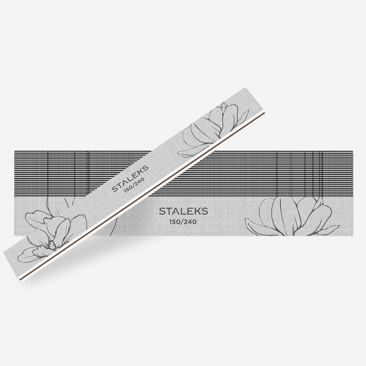 STALEKS EXPERT 20 Straight mineral nail file, 150/240 grit (25 pc)