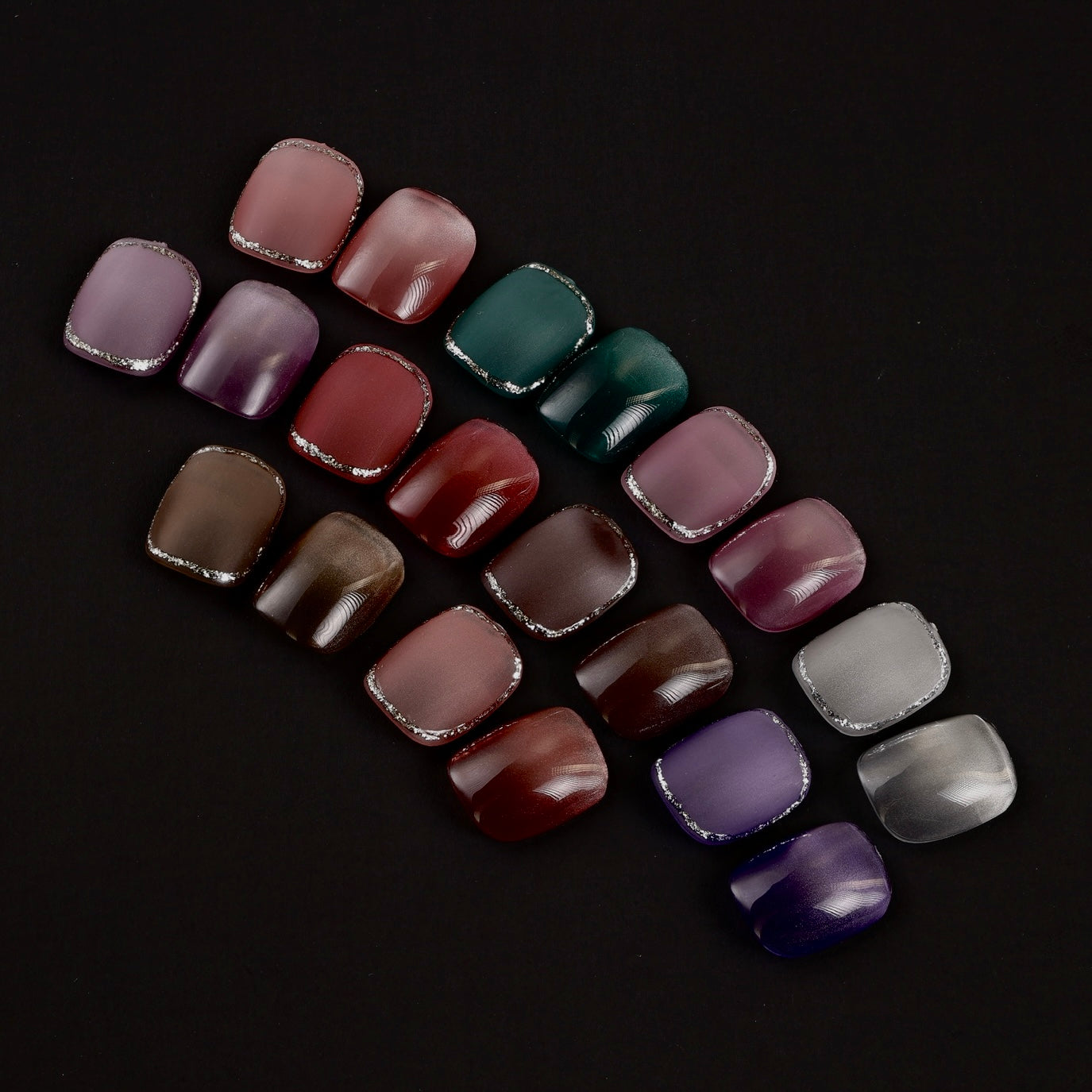 Gel Polish Korean Cat Eye - Silver