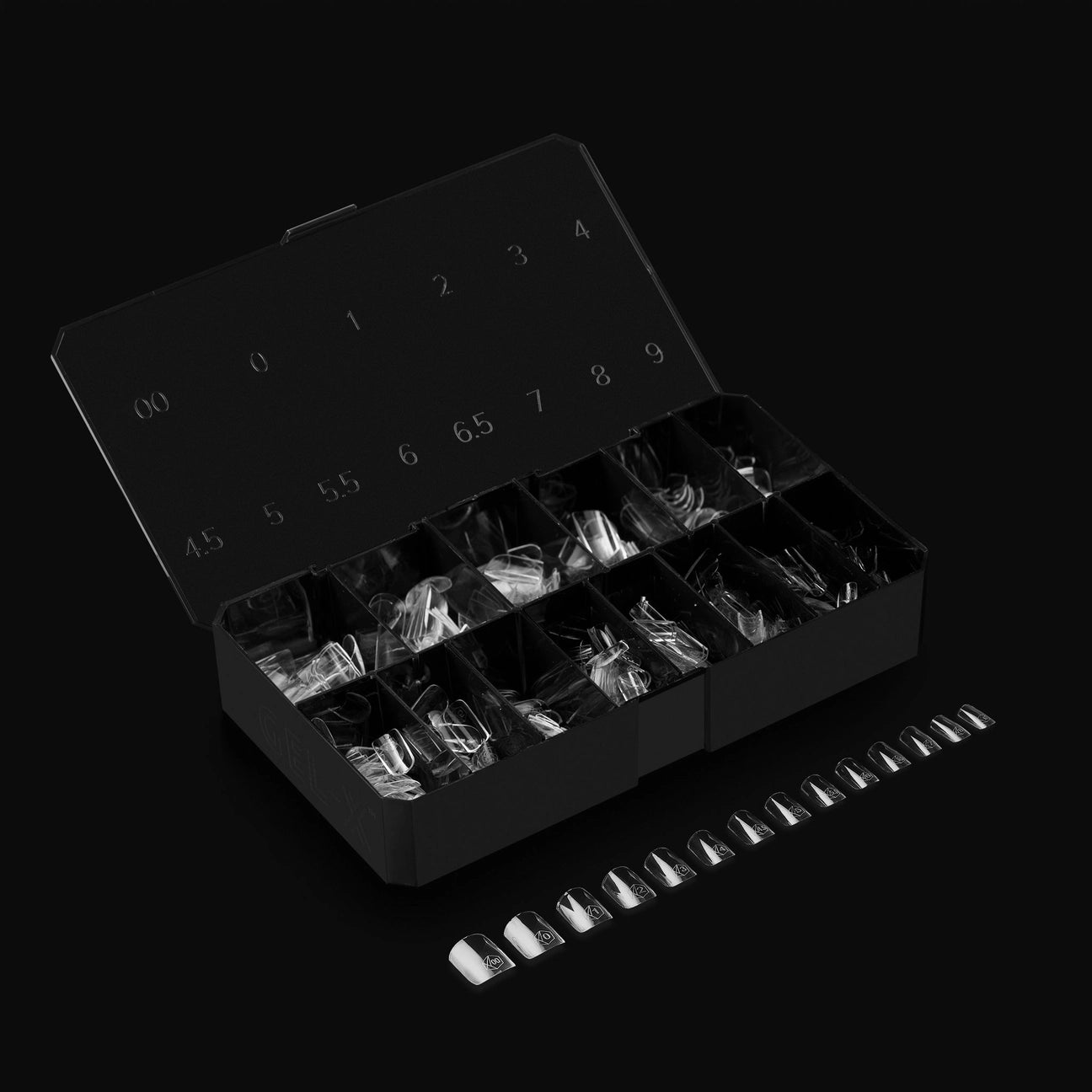 Gel-X Natural Coffin Medium Box of Tips 2.0 (600pcs)