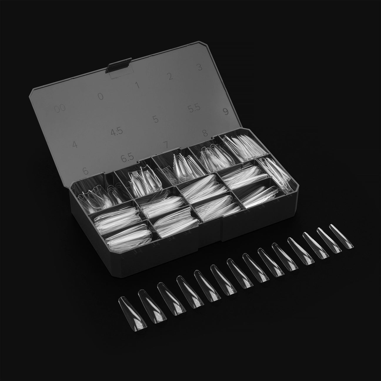 Gel-X Natural Coffin Medium Box of Tips 2.0 (600pcs)