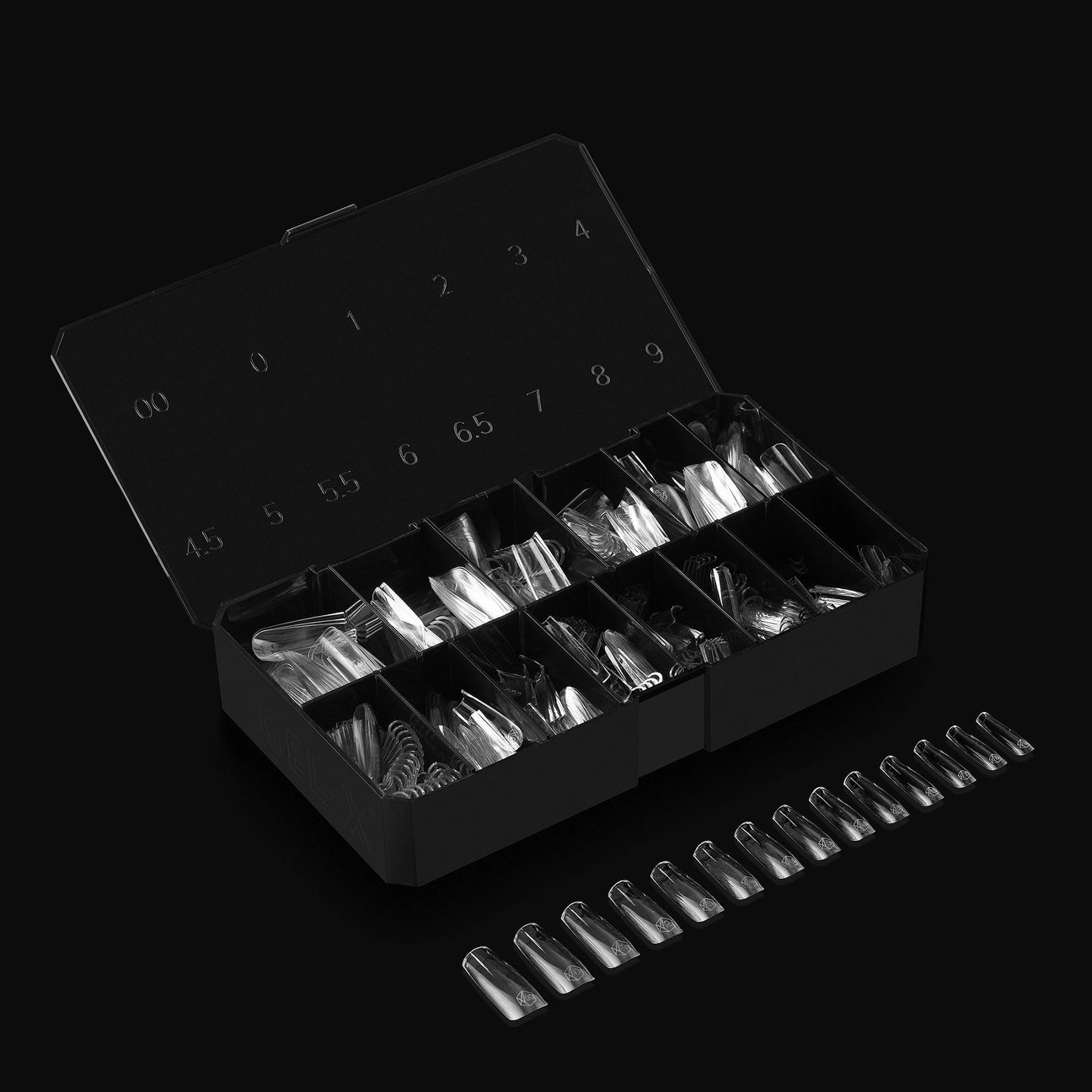 Gel-X Natural Coffin Medium Box of Tips 2.0 (600pcs)