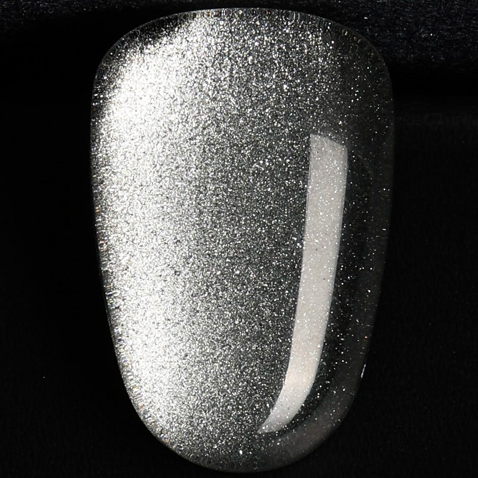 Gel Polish Cat Eye - Silver