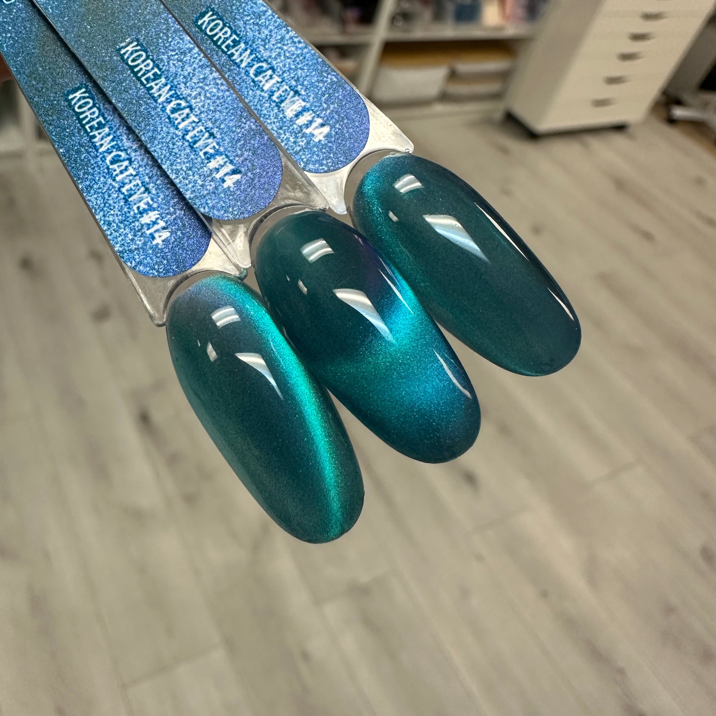 Gel Polish Korean Cat Eye - Ocean Night