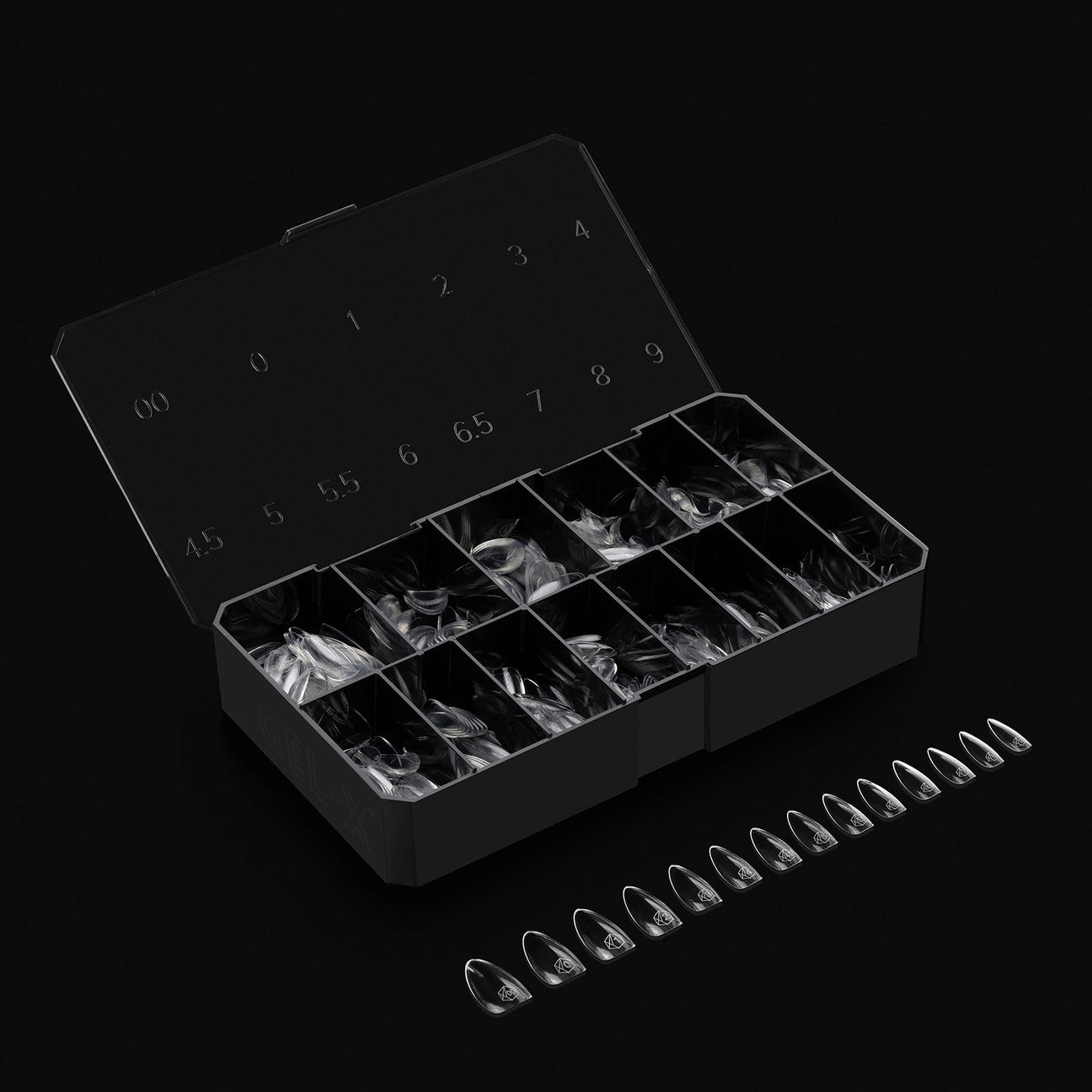 Gel-X® Natural Almond Medium Nail Tips – Mini Box (280pcs)