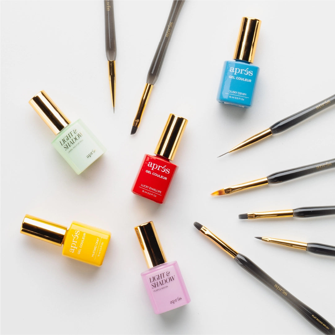 Aprés Art Brush Set - 7pcs