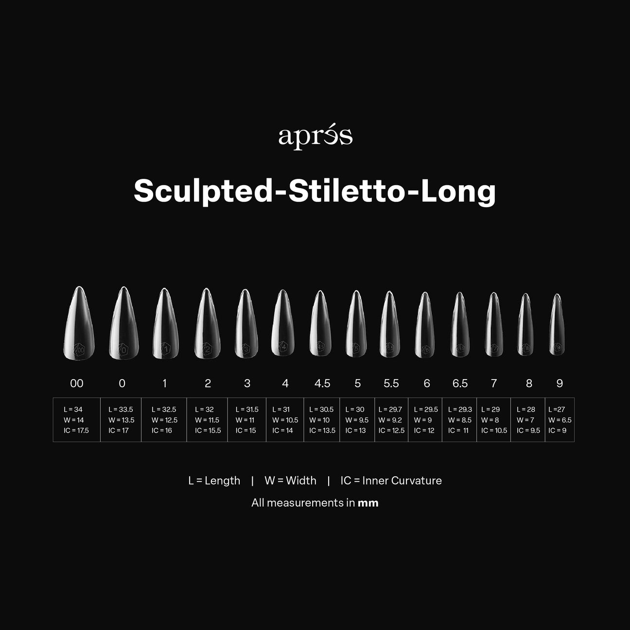 Gel-X Sculpted Coffin Long Box of Tips 2.0 (600pcs)