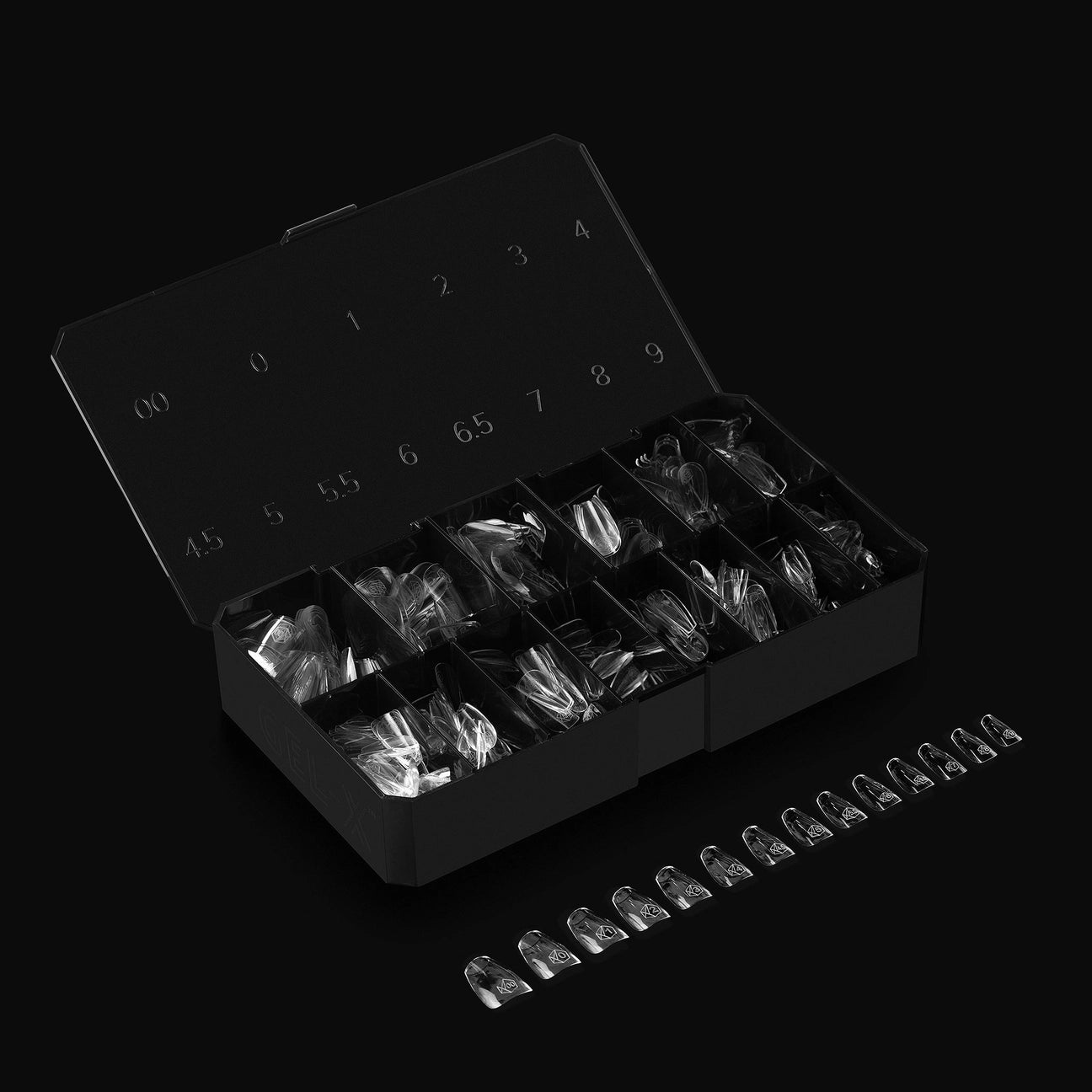 Gel-X Natural Coffin Medium Box of Tips 2.0 (600pcs)