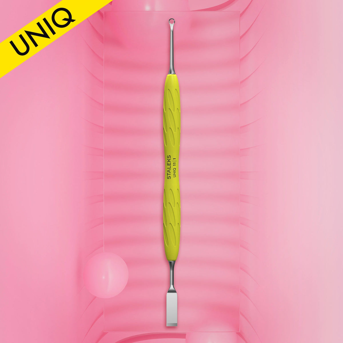 STALEKS UNIQ 11 TYPE 1 Gummy Straight flat and loop pusher