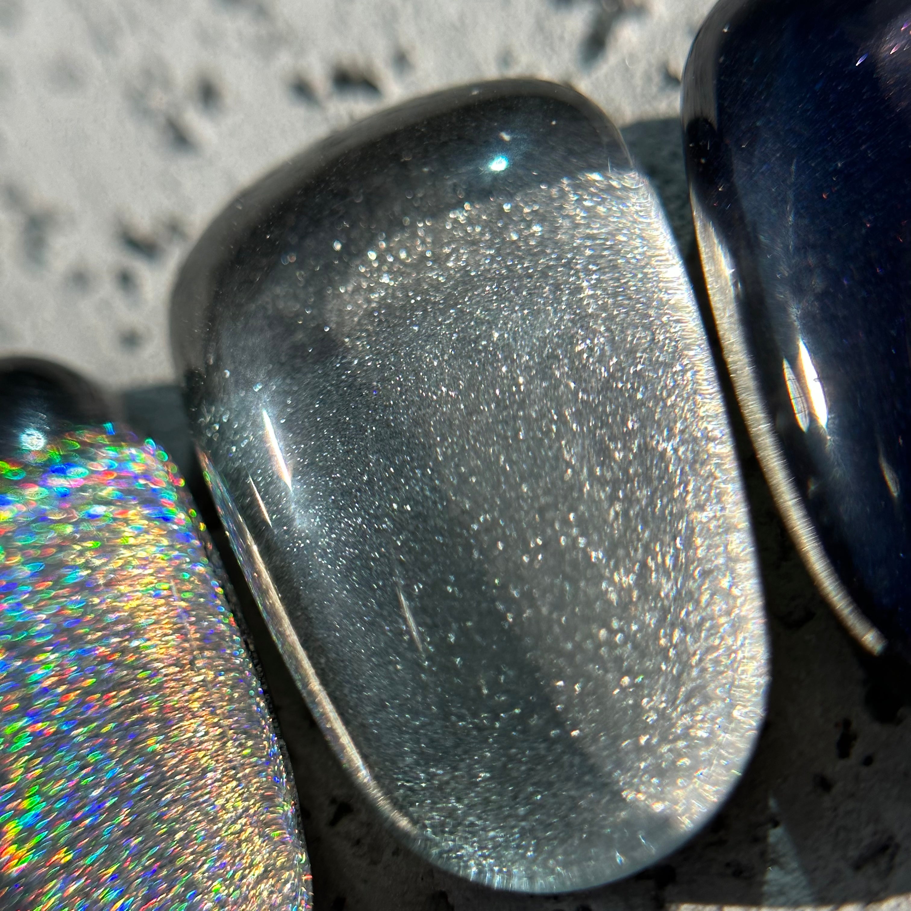 Gel Polish Cat Eye - Silver