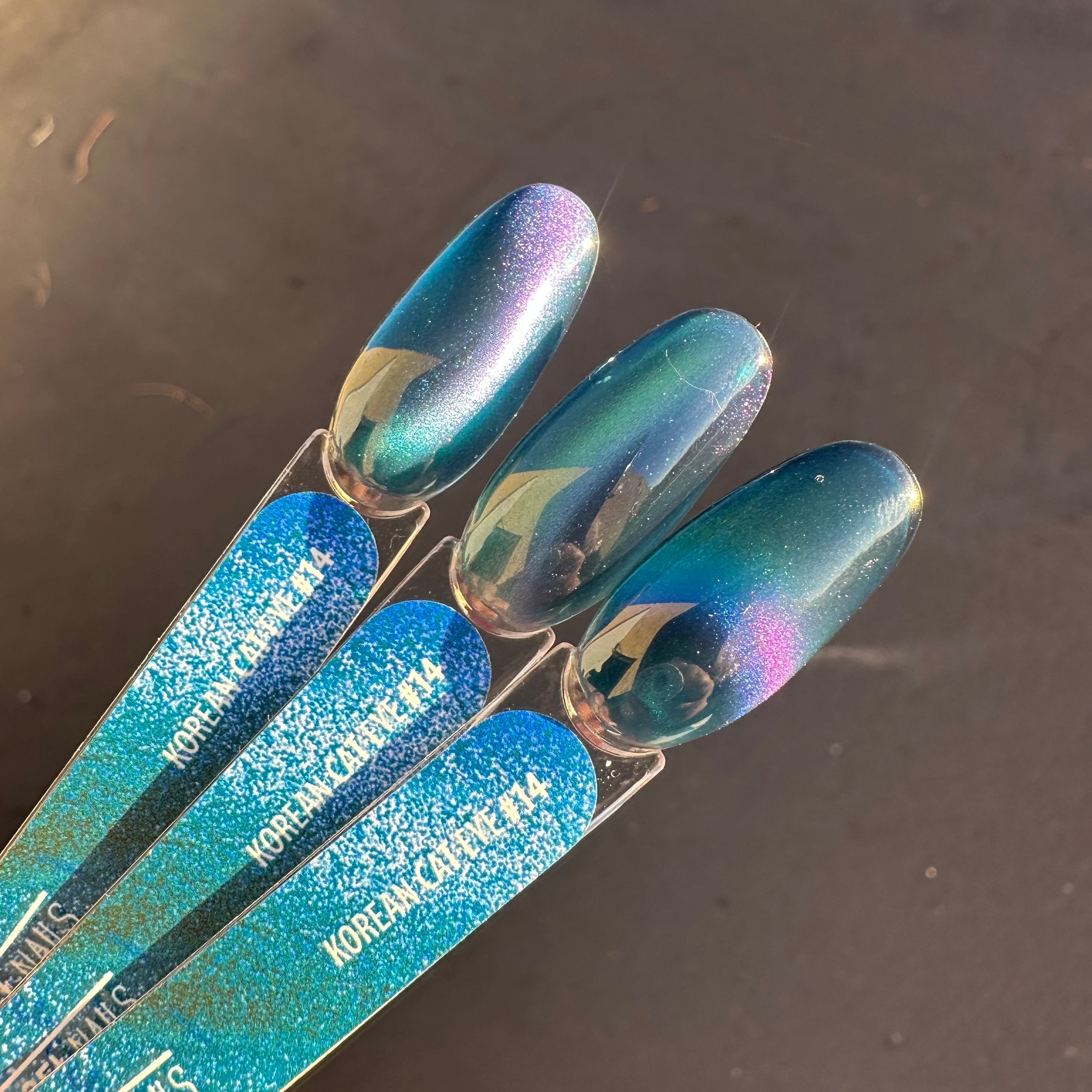 Gel Polish Korean Cat Eye - Ocean Night