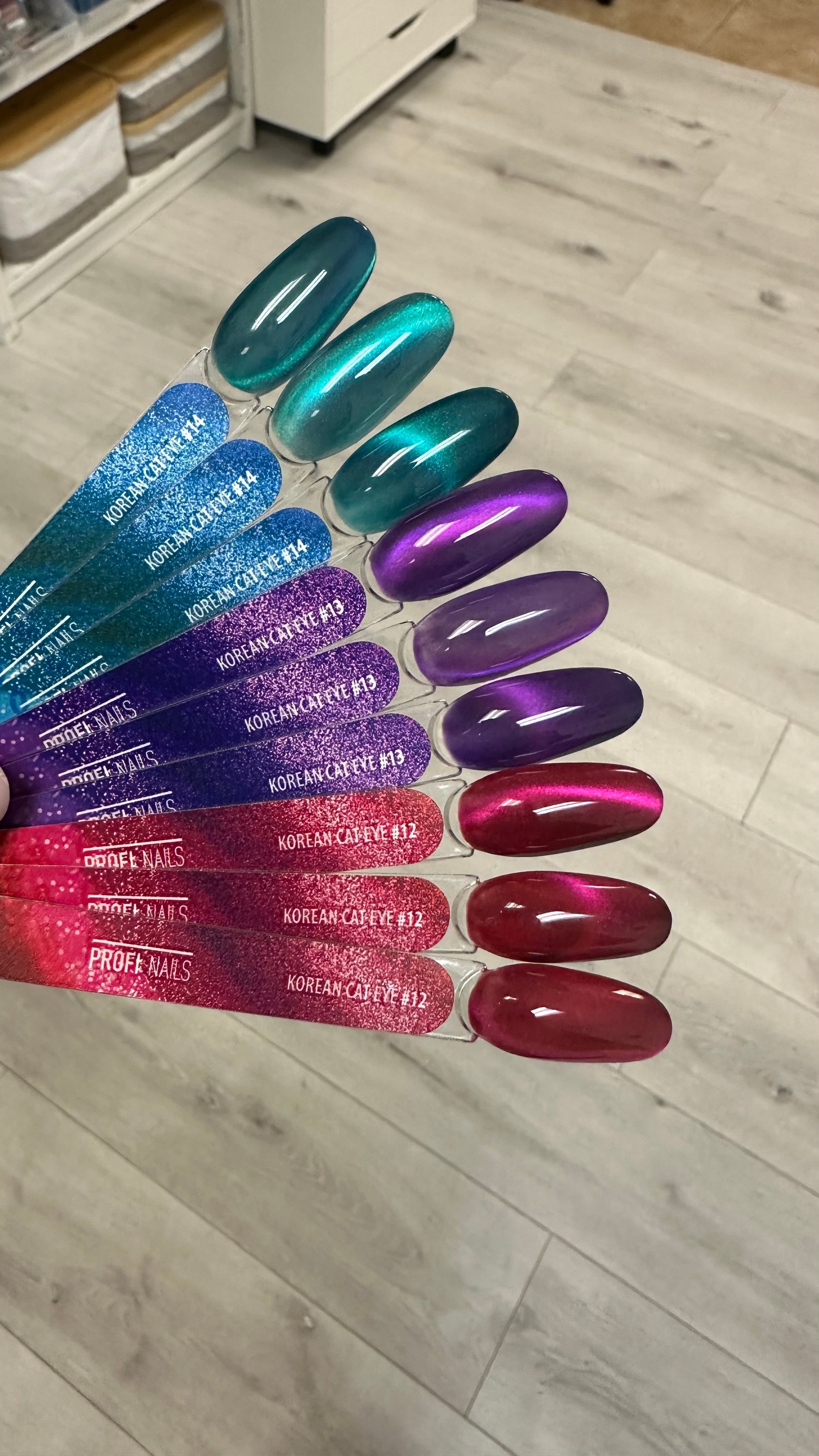 Gel Polish Korean Cat Eye - Purple Spell