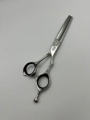 Professional Hair Thinning Scissors Baron – Stainless Steel Texturizing Shears, Silver