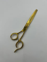 Baron Professional Gold Hair Cutting Scissors – Stainless Steel Salon Shears