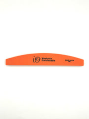 iO Banana Nail File 100/180 Grit – Washable & Disinfectable – Orange Curve File