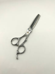 Baron Hair Thinning Shears – Professional Texturizing Scissors with Finger Rest