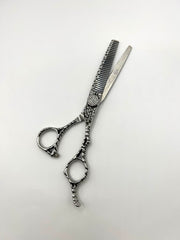 Premium Hair Thinning Shears – Decorative Stainless Steel Texturizing Scissors