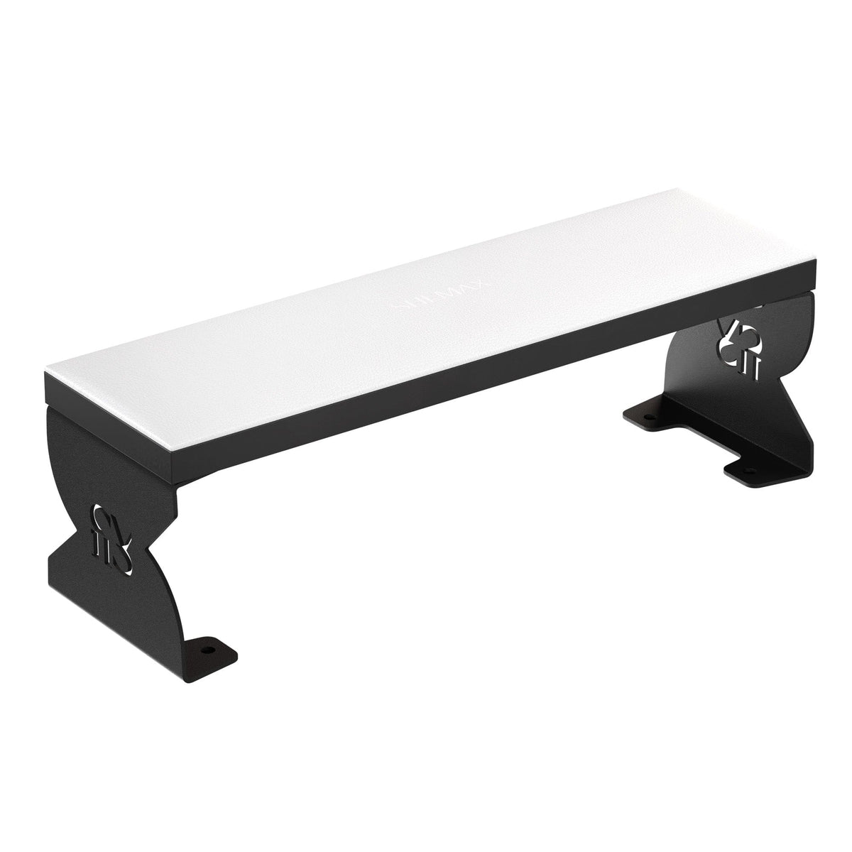 Shemax Hand Rest Comfort White on Black — Nail table for manicure