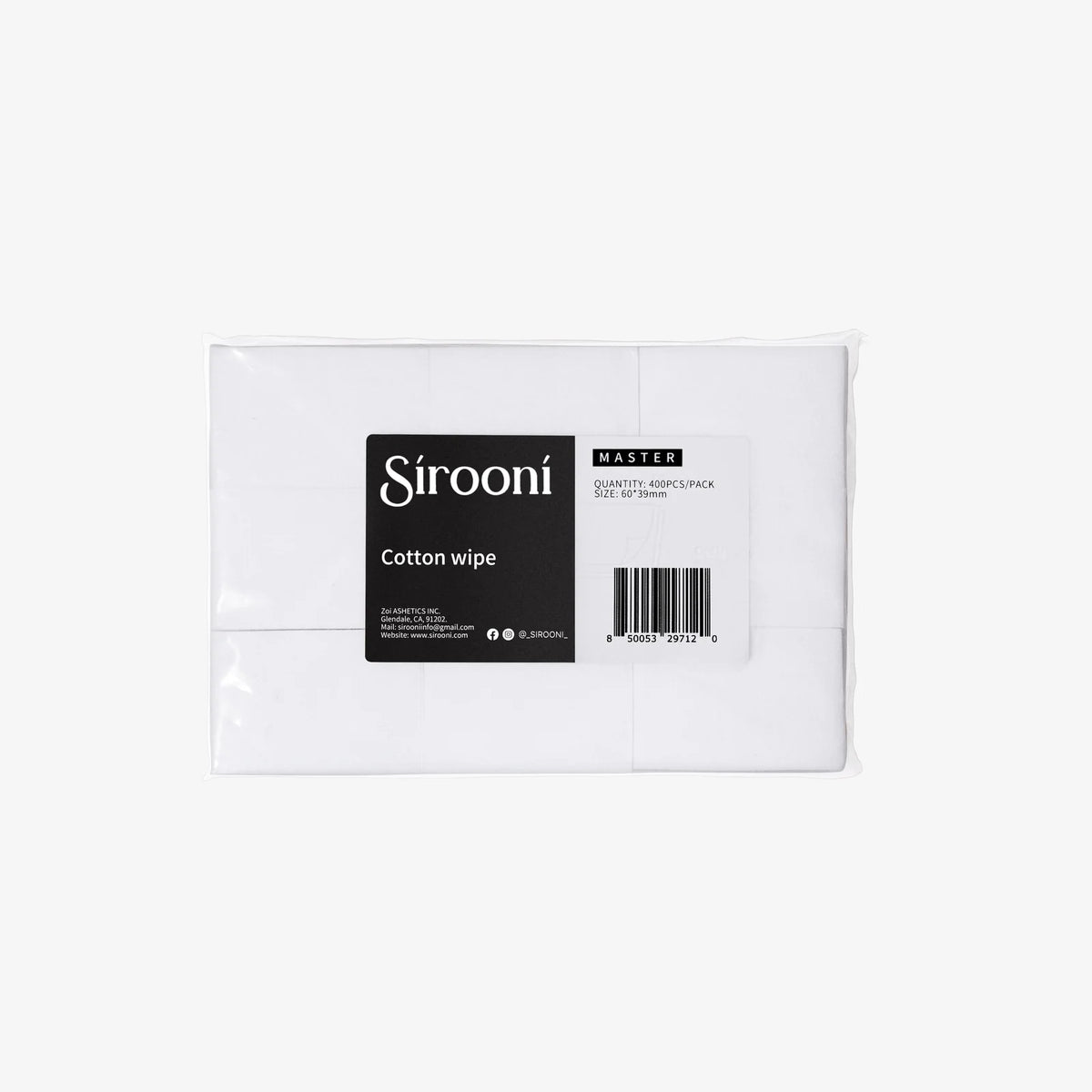 Sirooni Lint-free nail pads (400 pcs)