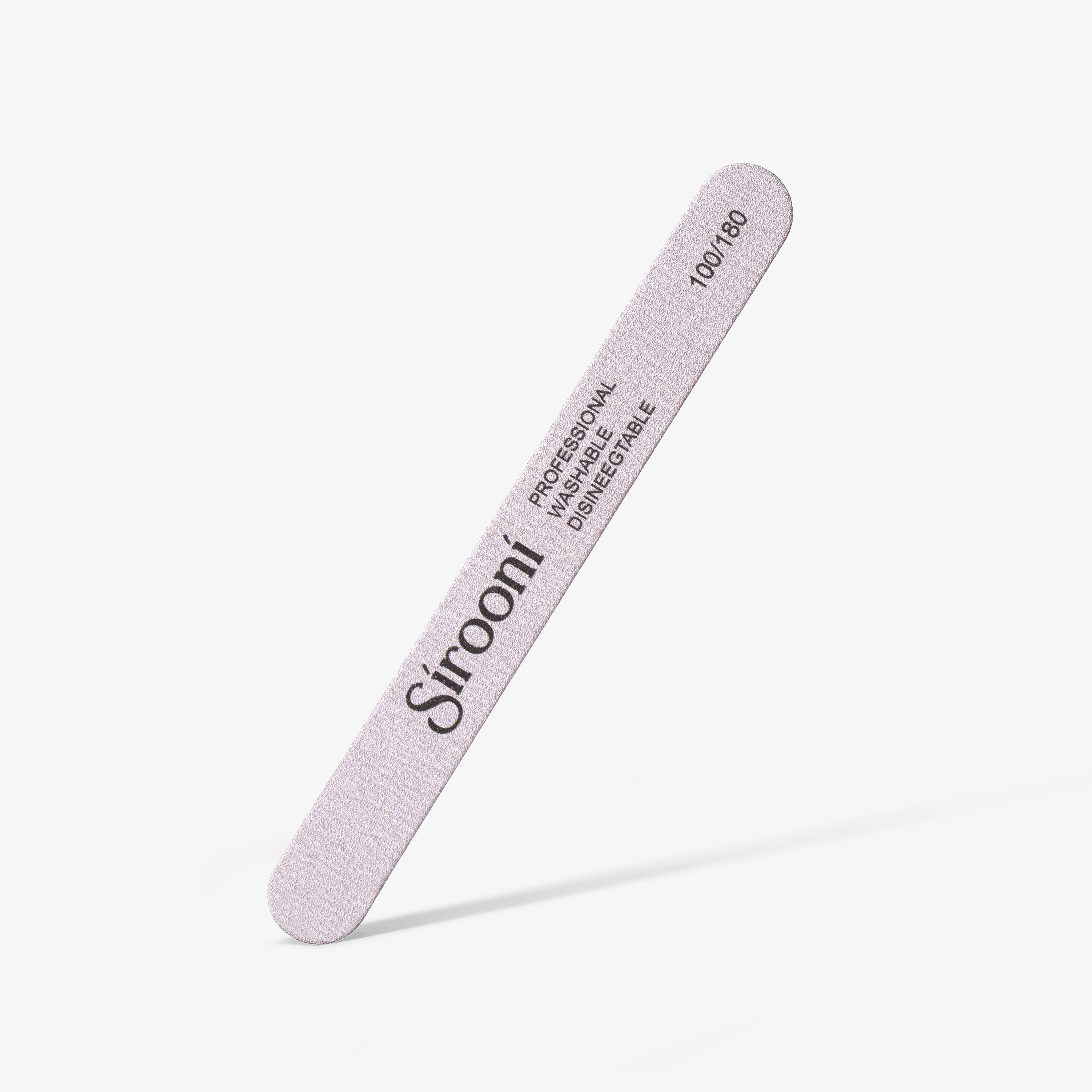 Nail Files Zebra Mini - 50 PCS, 100/180 Grit, Double-Sided