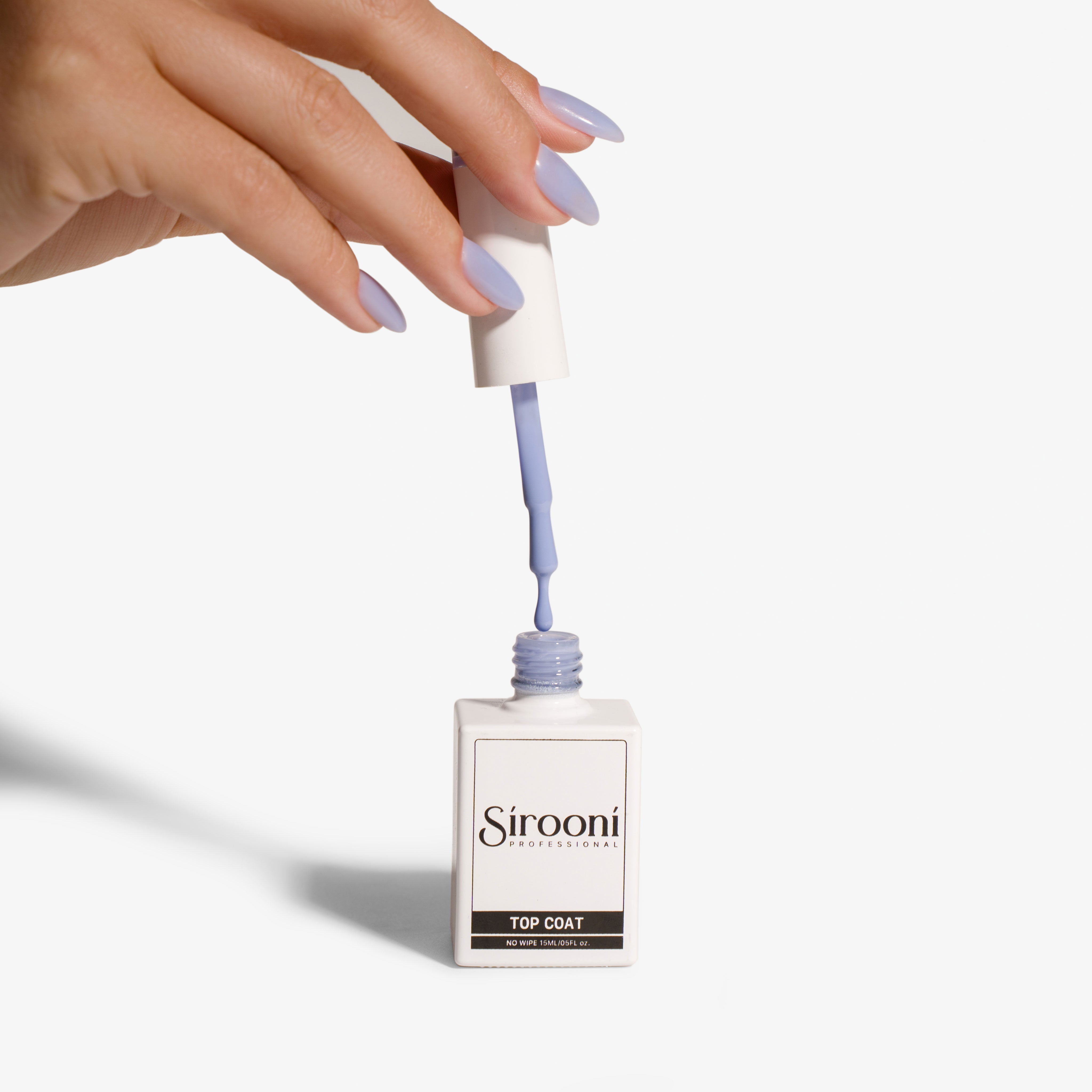 Top Coat - Satin Blue 15 ml