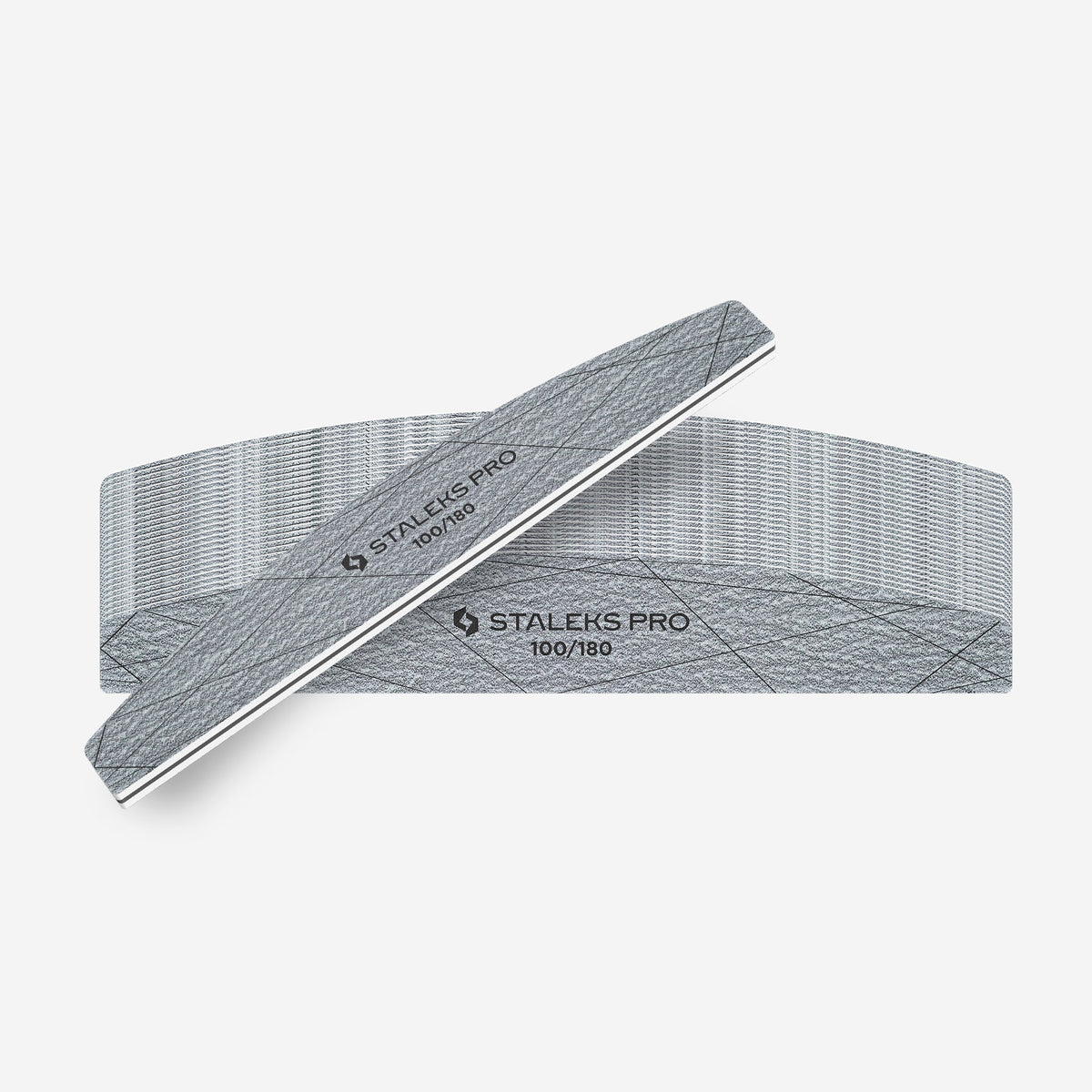 STALEKS Crescent mineral nail file SMART 40 100/180 grit (25 pcs)