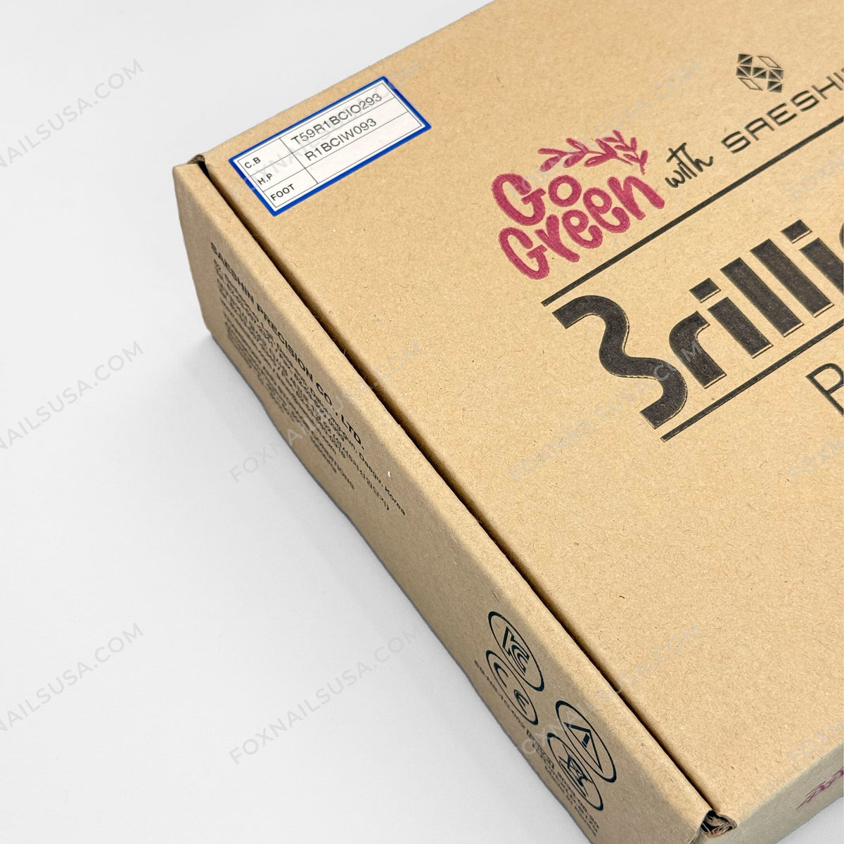 Saeshin Brillian B170 White + H175 Brushless 30k RPM PORTABLE SET