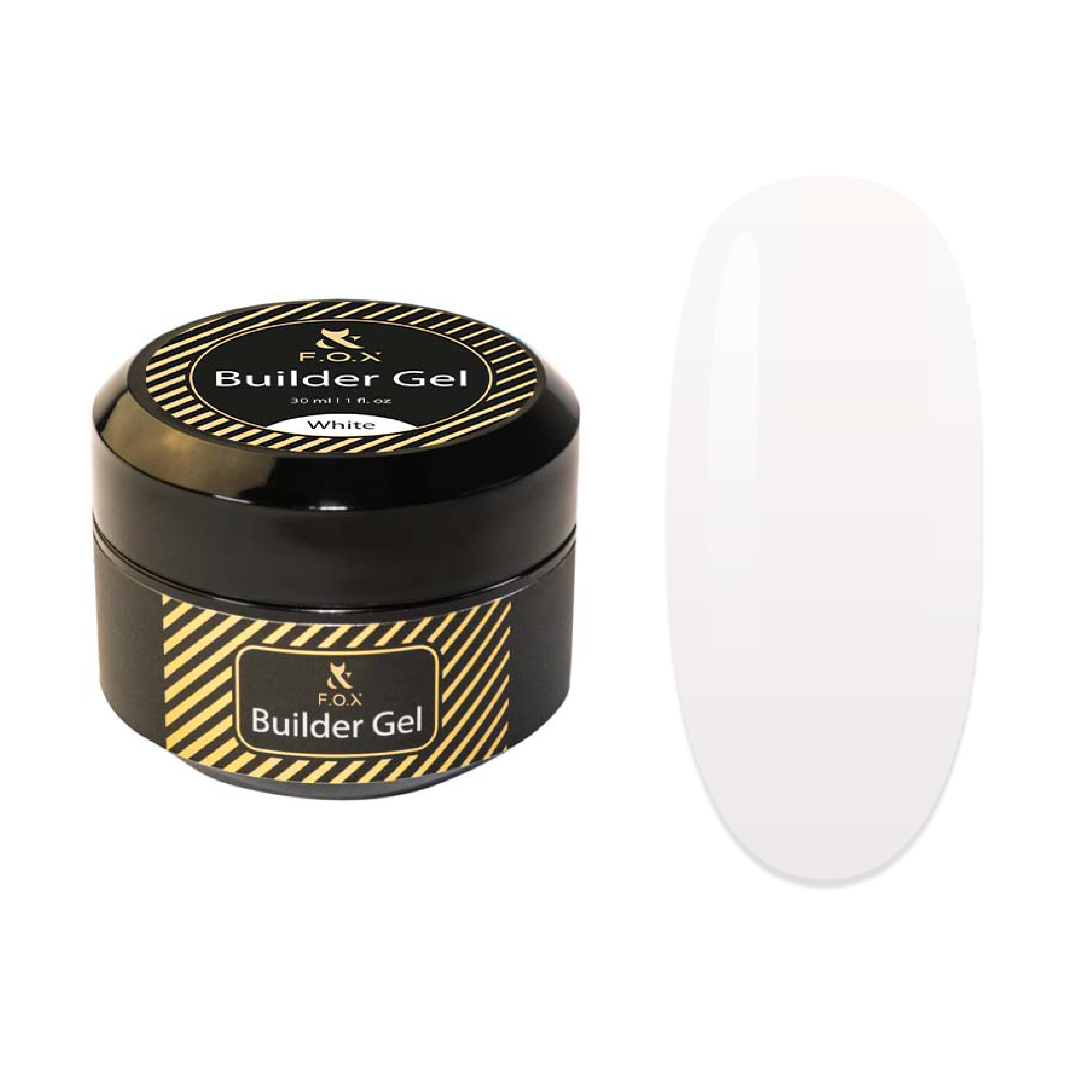 F.O.X Builder Gel Cover White, 30 ml