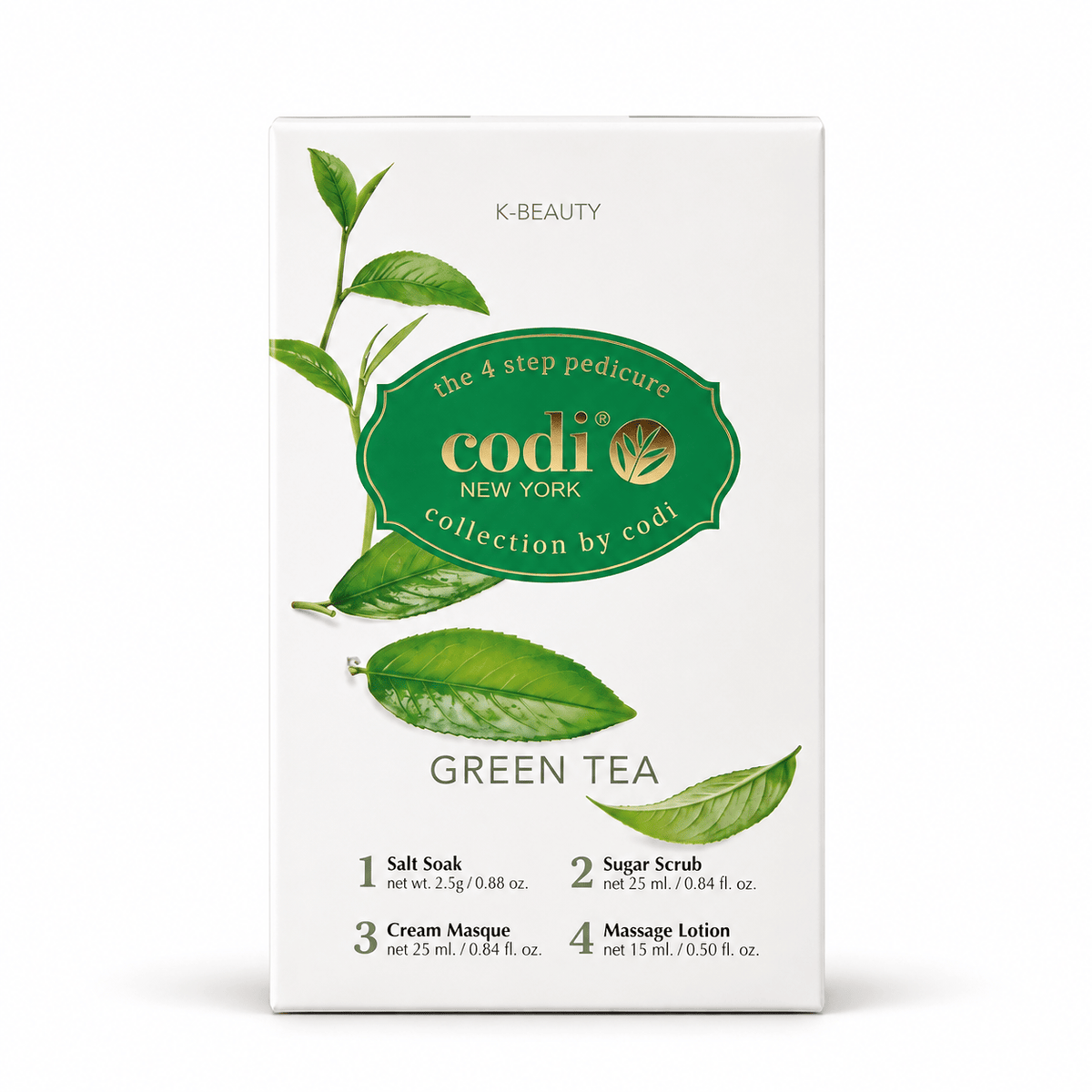 Codi 4 In 1 Pedicure Kit Green Tea