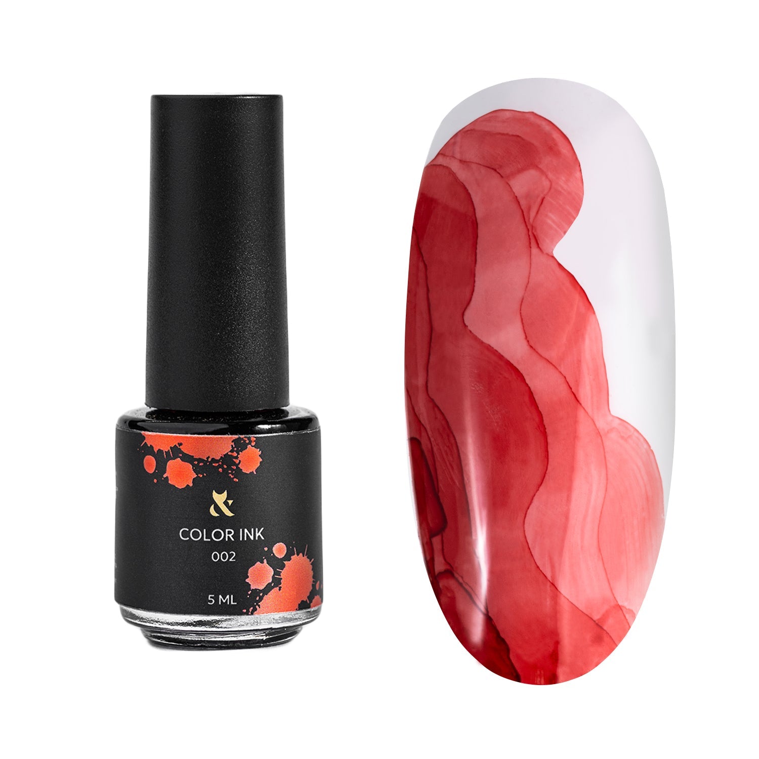 F.O.X Color Ink Red 002, 5 ml – BEAUTY GARDEN