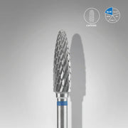 Staleks Carbide nail drill bit corn blue EXPERT head diameter 4 mm / working part 14 mm