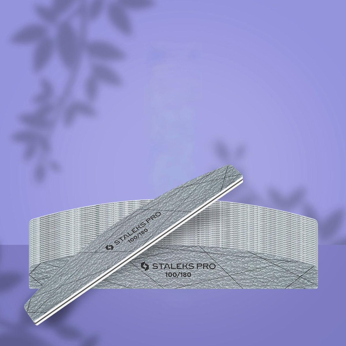 STALEKS Crescent mineral nail file SMART 40 100/180 grit (25 pcs)