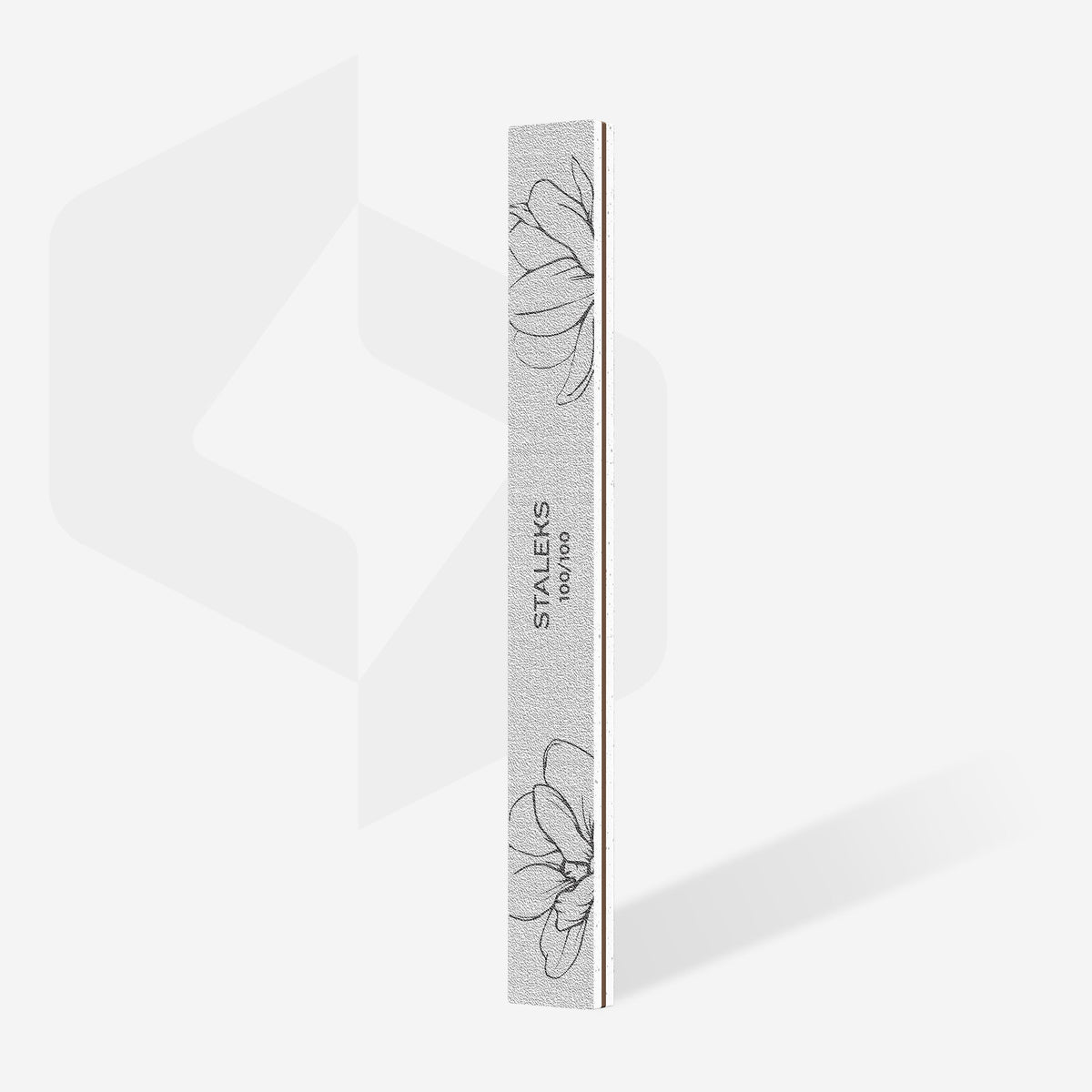 STALEKS EXPERT 20 Straight mineral nail file, 100/100 grit (25 pc)