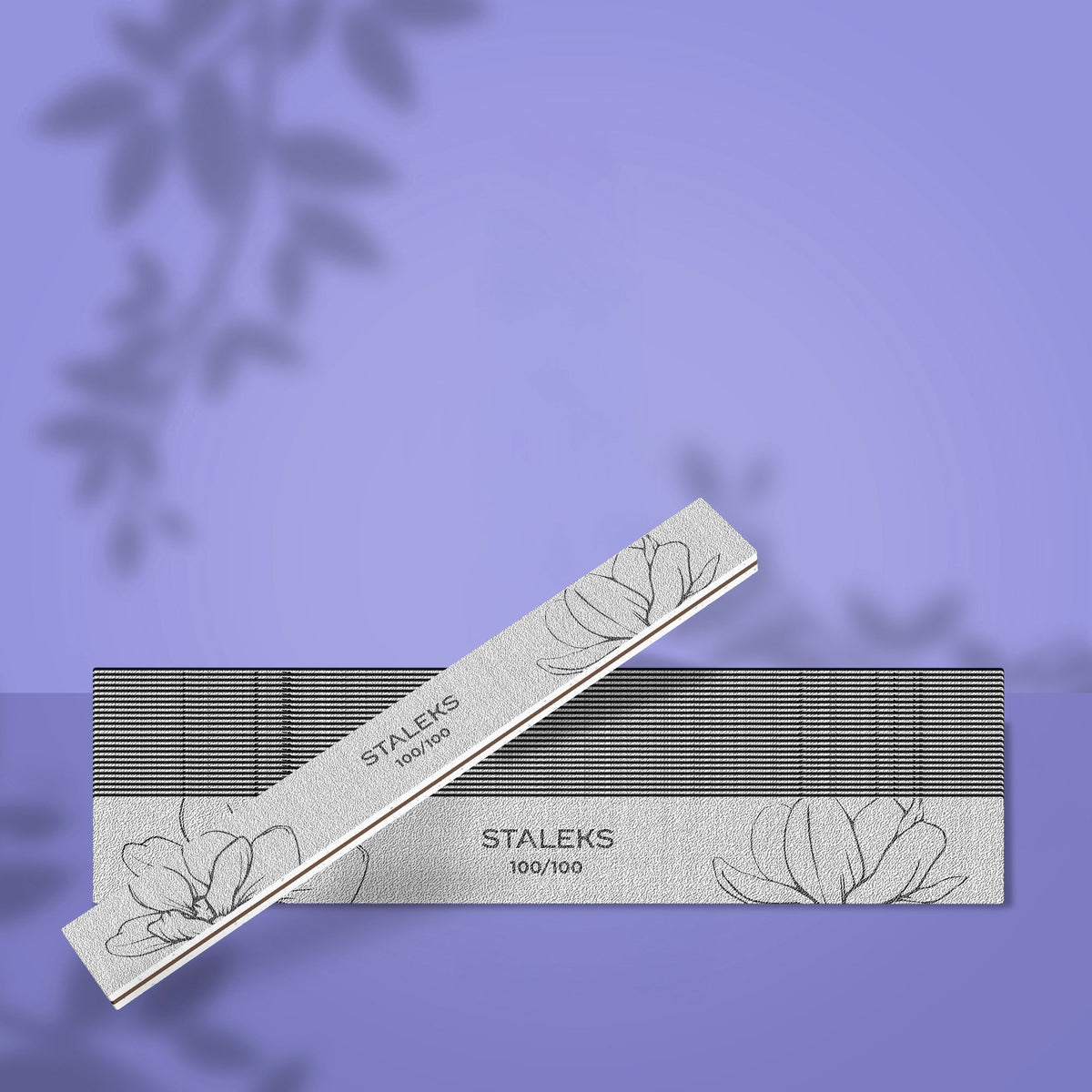 STALEKS EXPERT 20 Straight mineral nail file, 100/100 grit (25 pc)