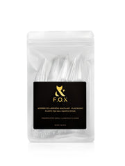 F.O.X Clear Stiletto Nail Swatch Sticks 50 pcs