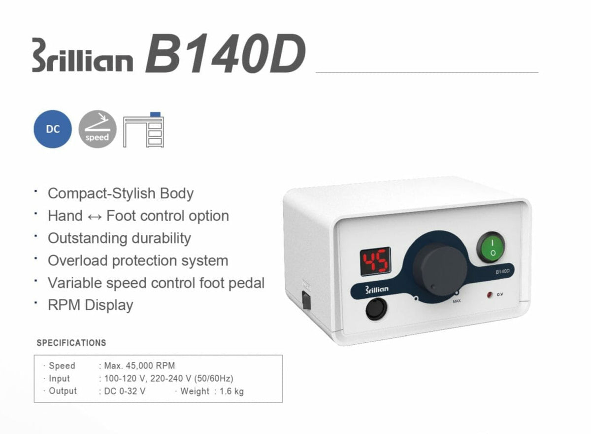 Saeshin Brillian B140D + 102L 40k RPM SET