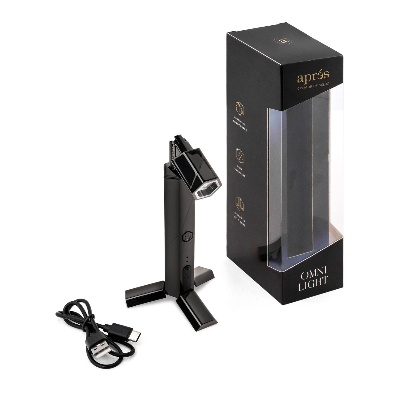 Apres Gel-X Omni Light Black